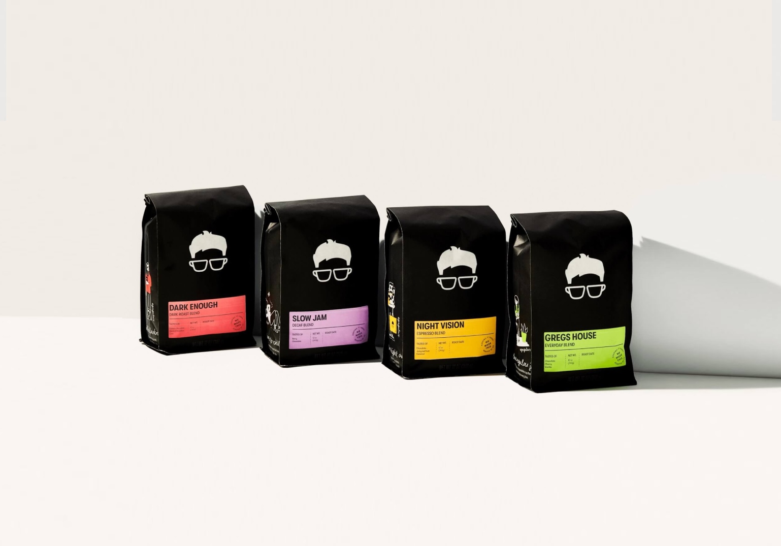 Four Gregorys Coffee bags